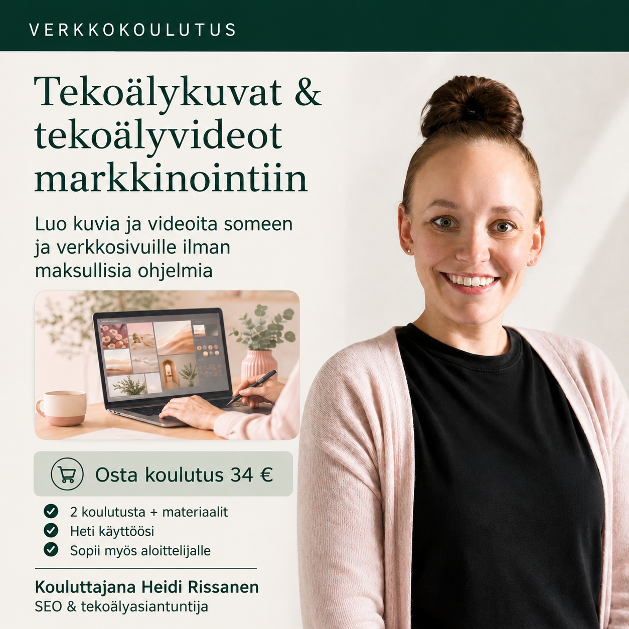 Tekoälykuvat ja -videot yrityksesi markkinointiin
