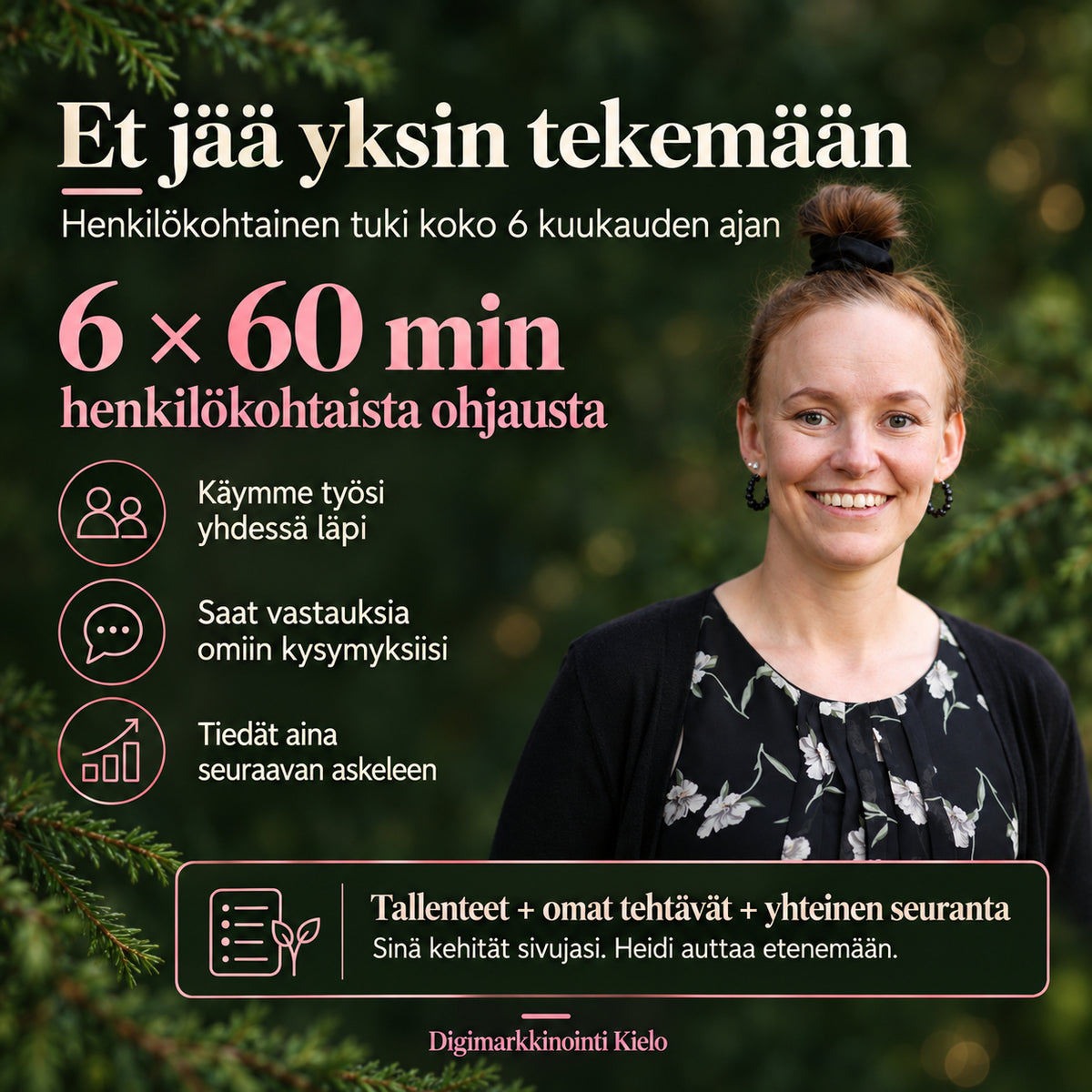 Verkkosivut näkyviksi Googlessa ja tekoälyhauissa – 6 kuukauden SEO-ohjelma pienyrittäjälle