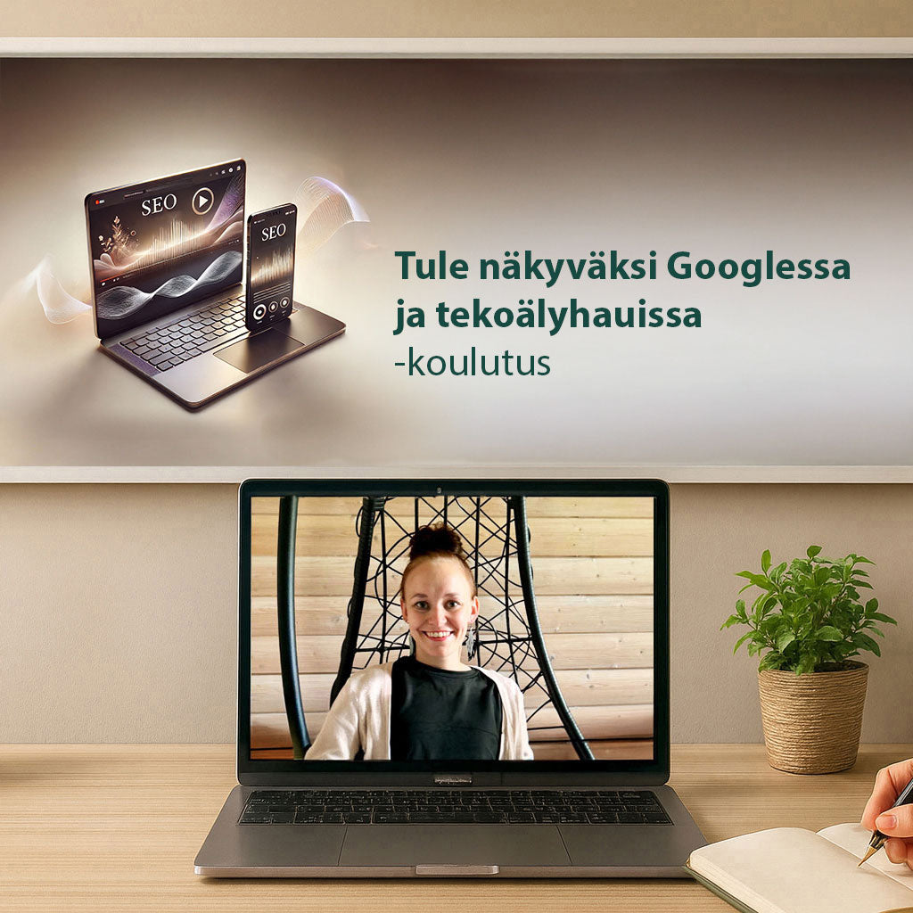 Tule näkyväksi Googlessa ja tekoälyhauissa -koulutus