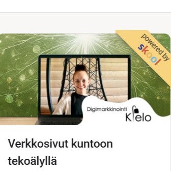 Verkkosivut kuntoon tekoälyllä -jäsenyys